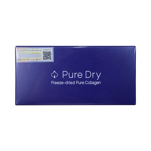 collagen pure dry hộp 7 lọ 