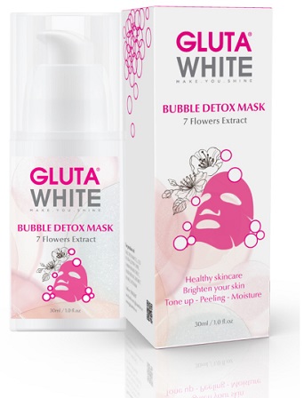 Mặt nạ sủi bọt thải độc da Bubble Detox Mask Gluta White