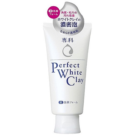 Sữa rửa mặt Shiseido Senka Perfect White Clay 120g Nhật Bản