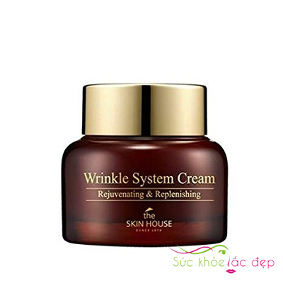 kem dưỡng the skin house wrinkle system cream