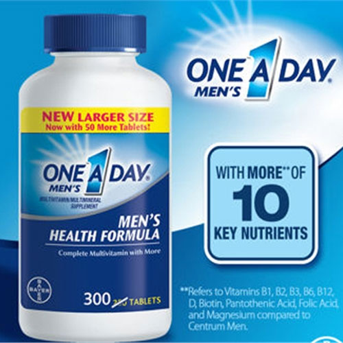 One A Day Men's Multivitamin - Bổ sung dinh dưỡng hoàn hảo cho nam giới