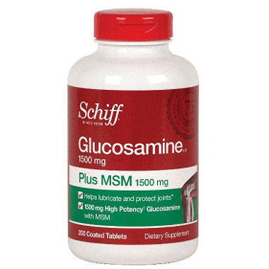 Schiff Glucosamine Plus MSM 1500mg Giảm Đau Nhức Khớp 