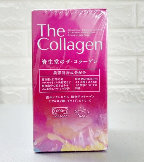 shiseido collagen dạng viên