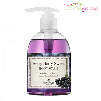 sữa tắm the skin house berry berry sweet body wash