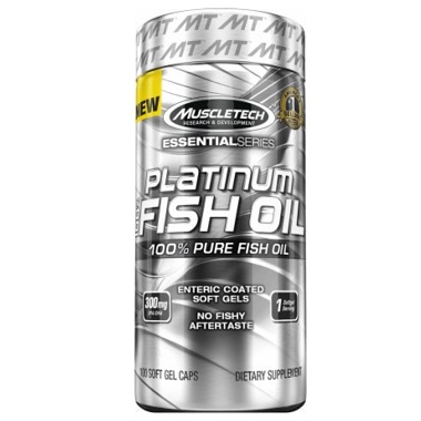 Muscletech Platinum Fish Oil 100 viên