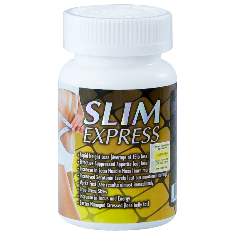 TPCN Viên giảm cân Slim express – giảm cân không khó đến từ Mỹ