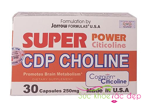 Viên uống điều trị lão hóa Super Power CDP Choline