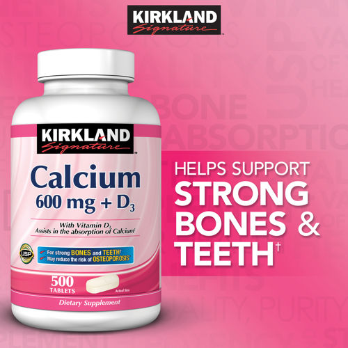 Viên uống bổ sung Calcium + D3 Kirkland – Bảo vệ sức khỏe bạn.