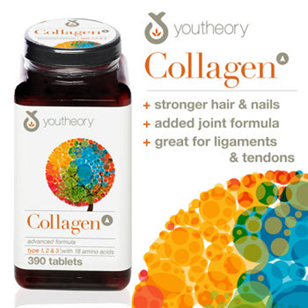 collagen youtheory 390 viên type 1 2&3