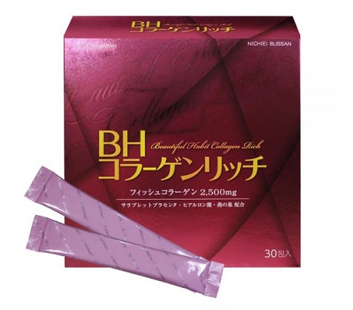 Bột uống BH Beautiful Habit Collagen Rich Nichiei Bussan