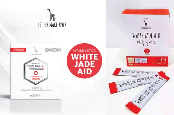 Bột trắng da White Jade Aid Hàn Quốc