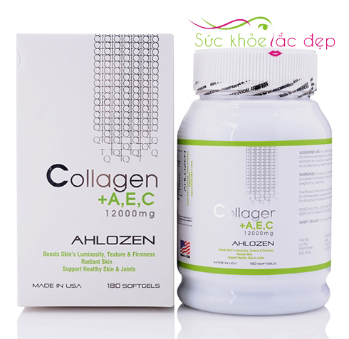 Collagen AEC 12000mg Mỹ bổ sung collagen hiệu quả