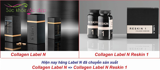 Viên uống Collagen Label N - Reskin 1 Phiên Bản Mới Xóa Tan Nếp Nhăn