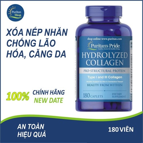 hydrolyzed collagen 1000mg của mỹ