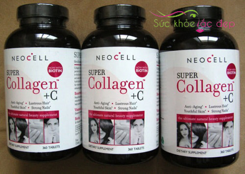Neocell Super Collagen + C 360 viên tốt cho sức khỏe 