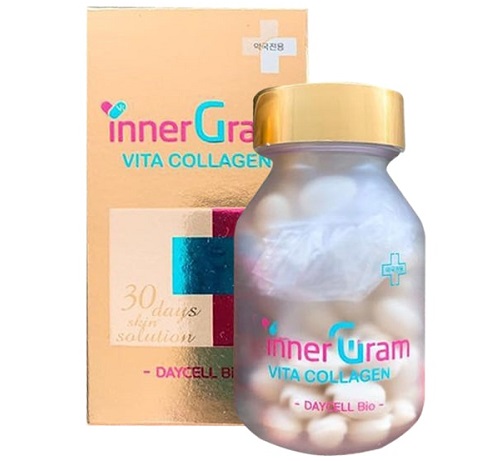 Viên uống trắng da cấp nước Inner Gram Vita Collagen Hàn Quốc