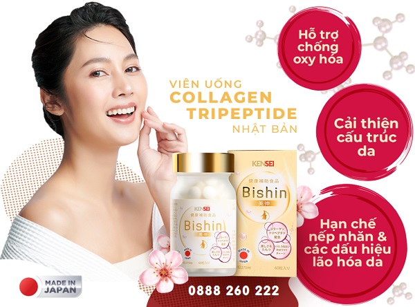 Thành phần viên uống Collagen Tripeptide Bishin