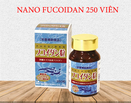 viên uống nano fucoidan nhật bản nhỏ gọn tiện lợi khi sử dụng