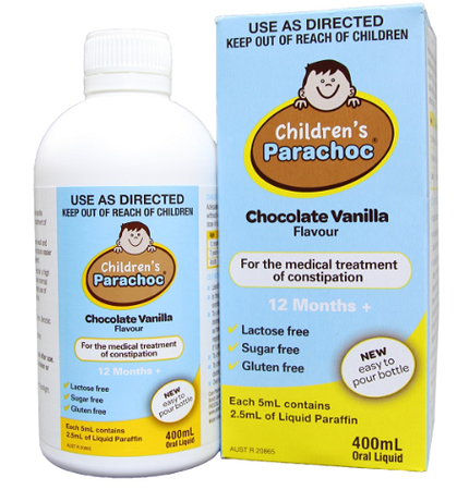 children's parachoc siro chai 400 ml