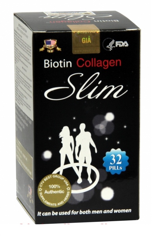 Biotin  Collagen Slim hàng thật 