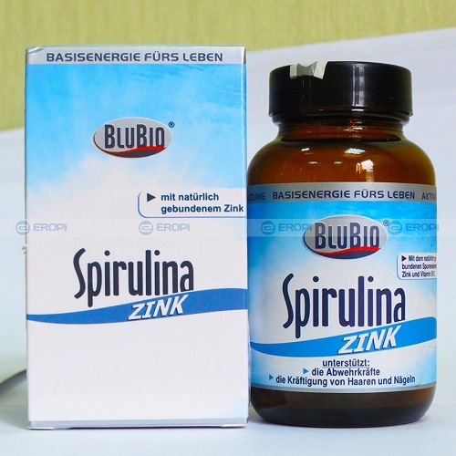  Tảo xoắn giúp tăng cường sức khỏe Spirulina Zink 180 viên