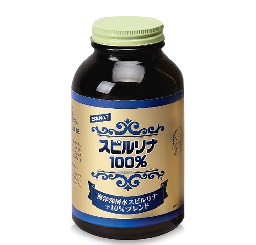 Tảo Nhật Spirulina Japan Algae + 10% Deep Sea No.1 hộp 1500 viên
