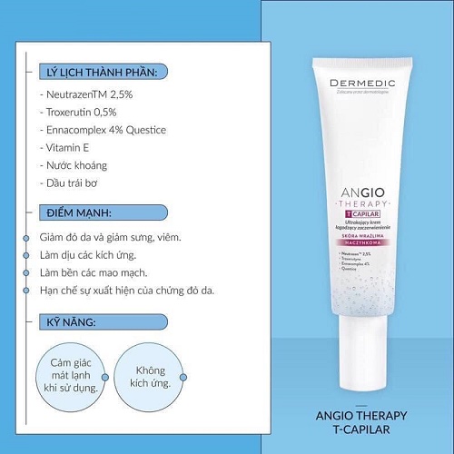 Dermedic ANGIO T-CAPILAR Ultra Soothing Anti-Redness Cream 
