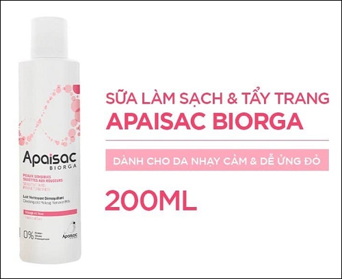 apaisac biorga cleansing makeup remover milk được hàng triệu chị em yêu thích tin dùng