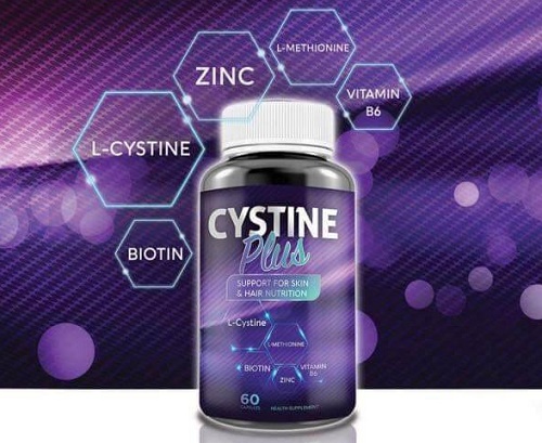 bảng thành phần của Cystine Plus  siêu lành tính an toàn cho làn da và sức khỏe