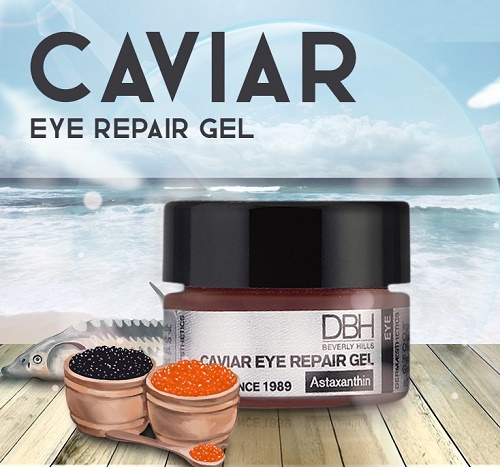 gel giảm nếp nhăn vùng mắt dbh caviar eye repair gel