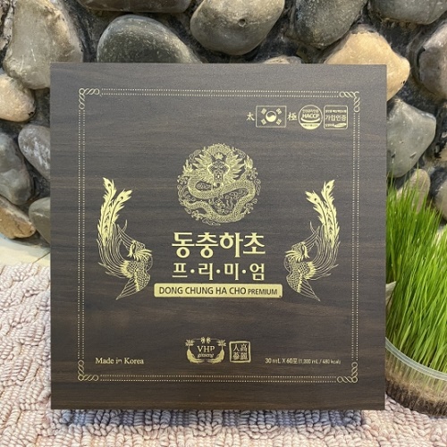 Đông trùng hạ thảo hộp gỗ Daedong Korea Dong Chung Ha Cho Premium