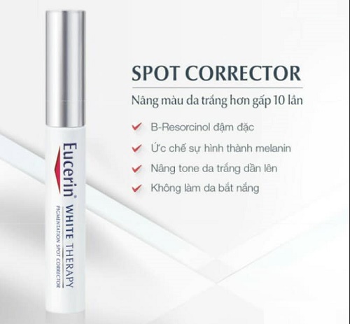 những tác dụng của eucerin white therapy clinical spot corrector