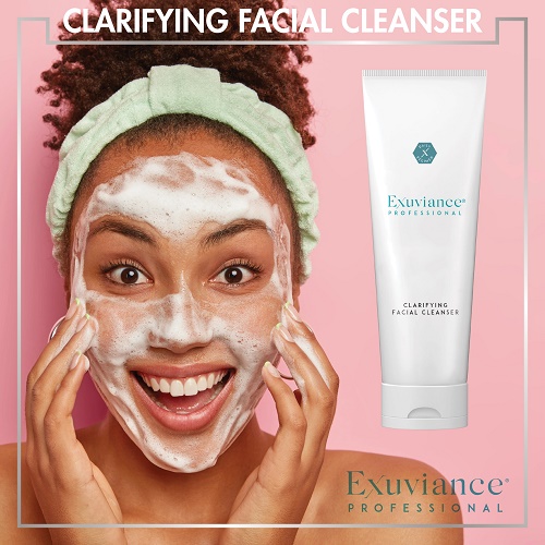 exuviance professional clarifying facial cleanser giúp làm sạch sâu cho da sạch thoáng