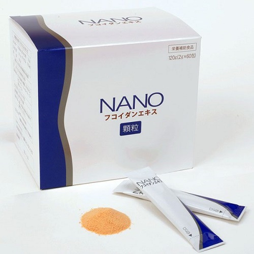  nano fucoidan extract granule nhật bản dạng bột 60 gói