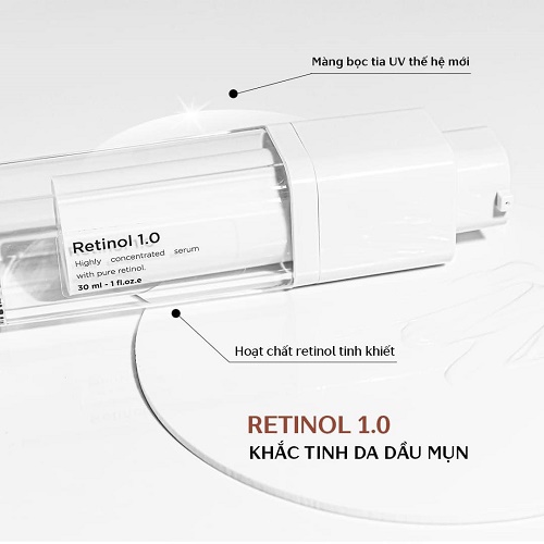kem chống lão hóa da  fusion retinol 1.0 30ml
