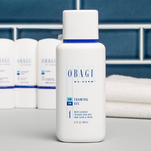 obagi foaming gel #1 được khuyên dùng cho người có làn da dầu nhờn