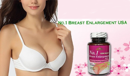 Hiệu quả của viên nở ngực Breast Enlargement