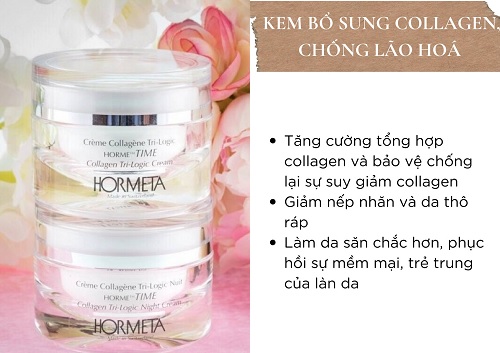 Những tác dụng của Hormeta Horme™Time Collagen Tri-logic Cream