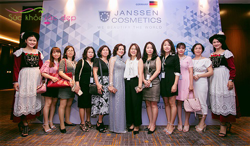 Janssen Cosmetics được tin dùng tại Việt Nam