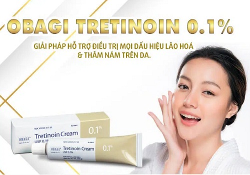 Obagi tretinoin 0.1 cream an toàn với mọi loại da