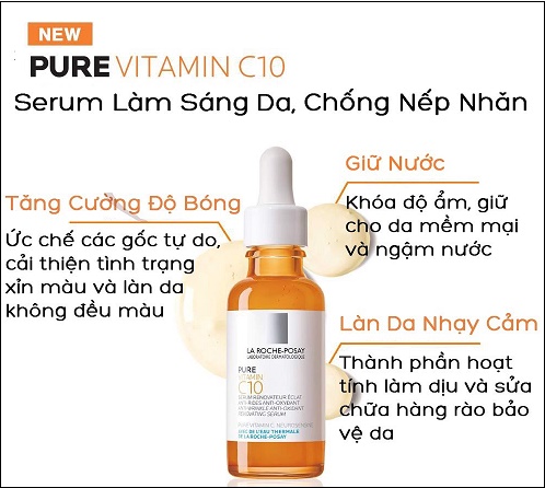 la roche-posay pure vitamin c10 serum