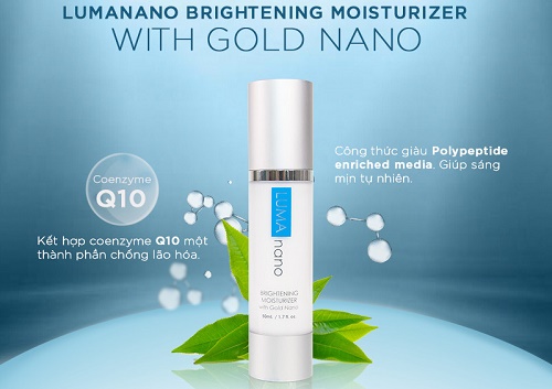 Kem dưỡng phục hồi trắng sáng da luma nano brightening moisturizer