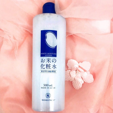 Nước hoa hồng dưỡng trắng meishoku momotani white moisture lotion