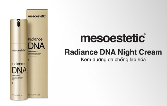 mesoestetic radiance dna night cream