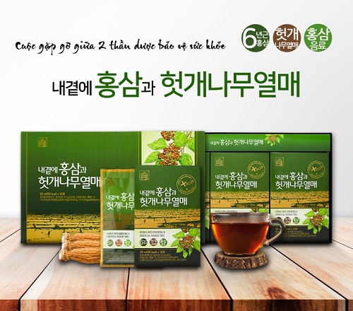 korean red ginseng & hovenia dulcis thunb