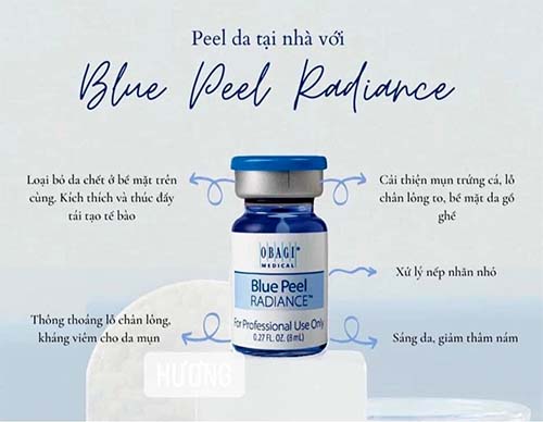 những công dụng nổi bật của obagi blue peel radiance kit