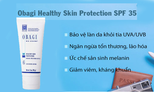 những công dụng nổi bật của obagi healthy skin protection spf 35