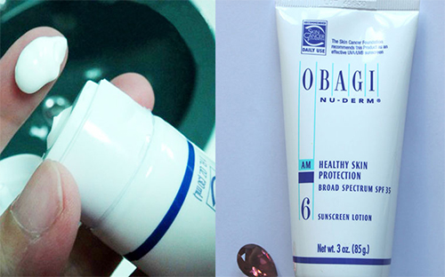  obagi healthy skin protection spf 35 thẩm thấu vào da nhanh chóng    