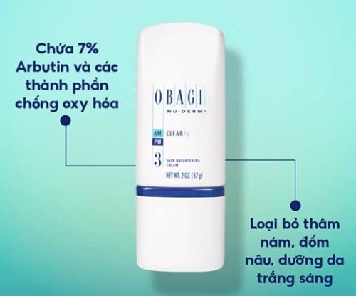 obagi nu-derm clear fx skin brightening cream