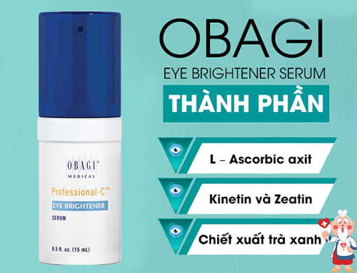 thành phần của obagi medical professional c eye brightener serum